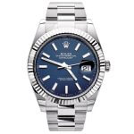 rolex datejust 41 blue dial jubilee