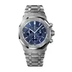 audemars piguet royal oak chronograph blue dial