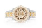 moissanite rolex watch