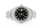 rolex datejust iced out