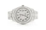 rolex datejust iced out