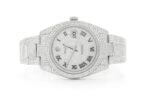 rolex datejust iced out