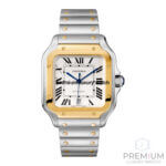 cartier santos yellow gold