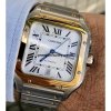 cartier-santos-de-mens-watch-automatic-interchangeable-in-steel-yellow-gold-white-dial-bracelet-w2sa0009-602-900x1005