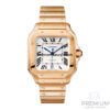 cartier santos rose gold