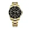 rolex submariner black and gold