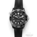 omega seamaster ceramic black