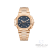 Patek Philippe Nautilus Rose Gold Blue Dial