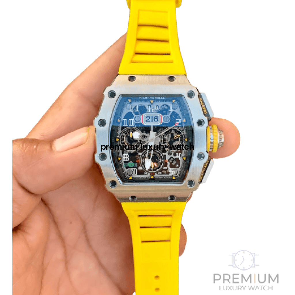 Richard mille yellow on sale watch