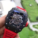 red richard mille watch