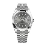 rolex datejust 41 rhodium