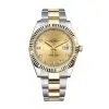 rolex datejust champagne dial