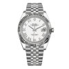 Rolex Datejust 41 White dial Jubilee