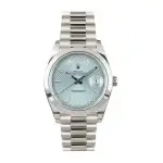 rolex day date ice blue