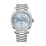 rolex day date ice blue