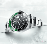 Green GMT Master II Rolex Stainless Steel Black Dial & Ceramic Bezel Oyster Bracelet 126720VTNR