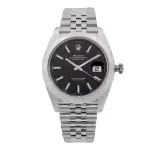 rolex datejust black