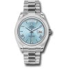 rolex day date ice blue