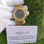 Audemars Piguet Yellow Gold | Royal Oak Chronograph | Black Dial Watch