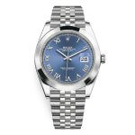 rolex datejust 41 blue dial jubilee