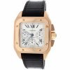 cartier santos rose gold