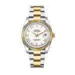 rolex oyster perpetual datejust white face