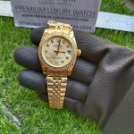 rolex womens with diamonds