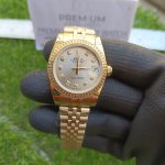 rolex women's two tone watch