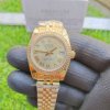 ladies gold rolex with diamonds