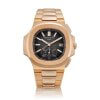 Patek Philippe 40mm Men Nautilus Watch Black Dial Rose Gold 59801R-001 (1)