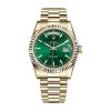 rolex day-date gold green dial