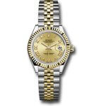 rolex ladies 2 tone datejust