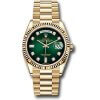 rolex day date gold diamond