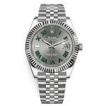 rolex datejust 41 slate dial jubilee