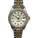 rolex datejust gold and silver