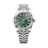 rolex sky dweller green